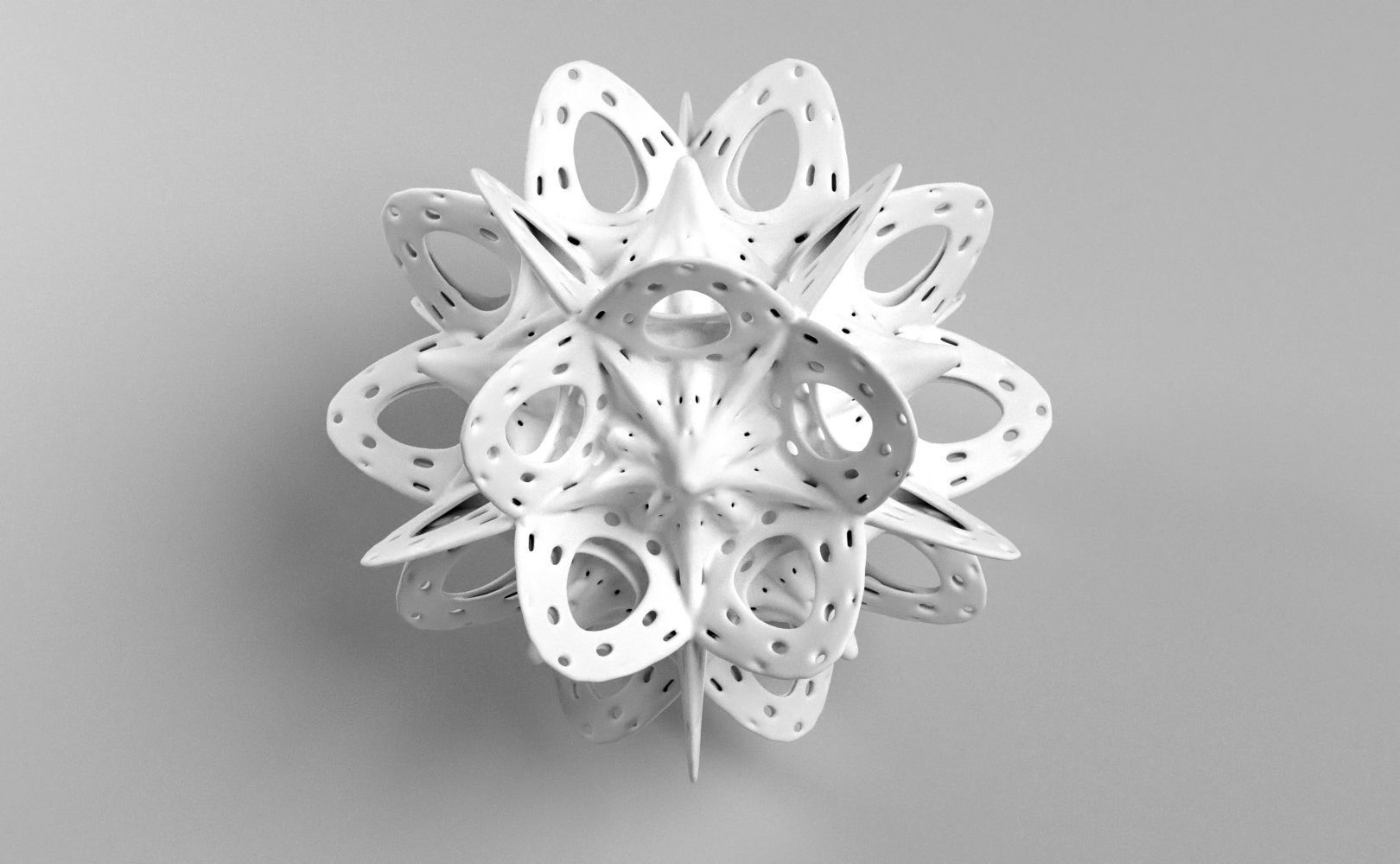 Alien Pollen set 2 3D print model_7