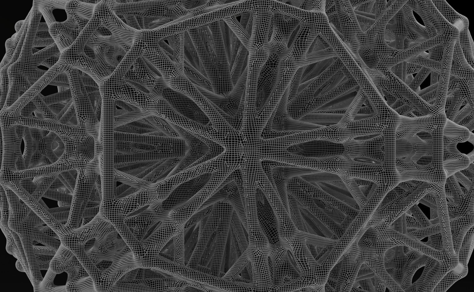 Alien Pollen set 2 3D print model_34