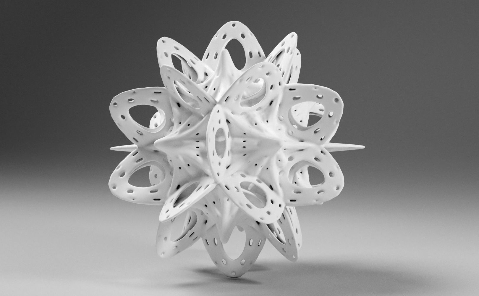 Alien Pollen set 2 3D print model_9