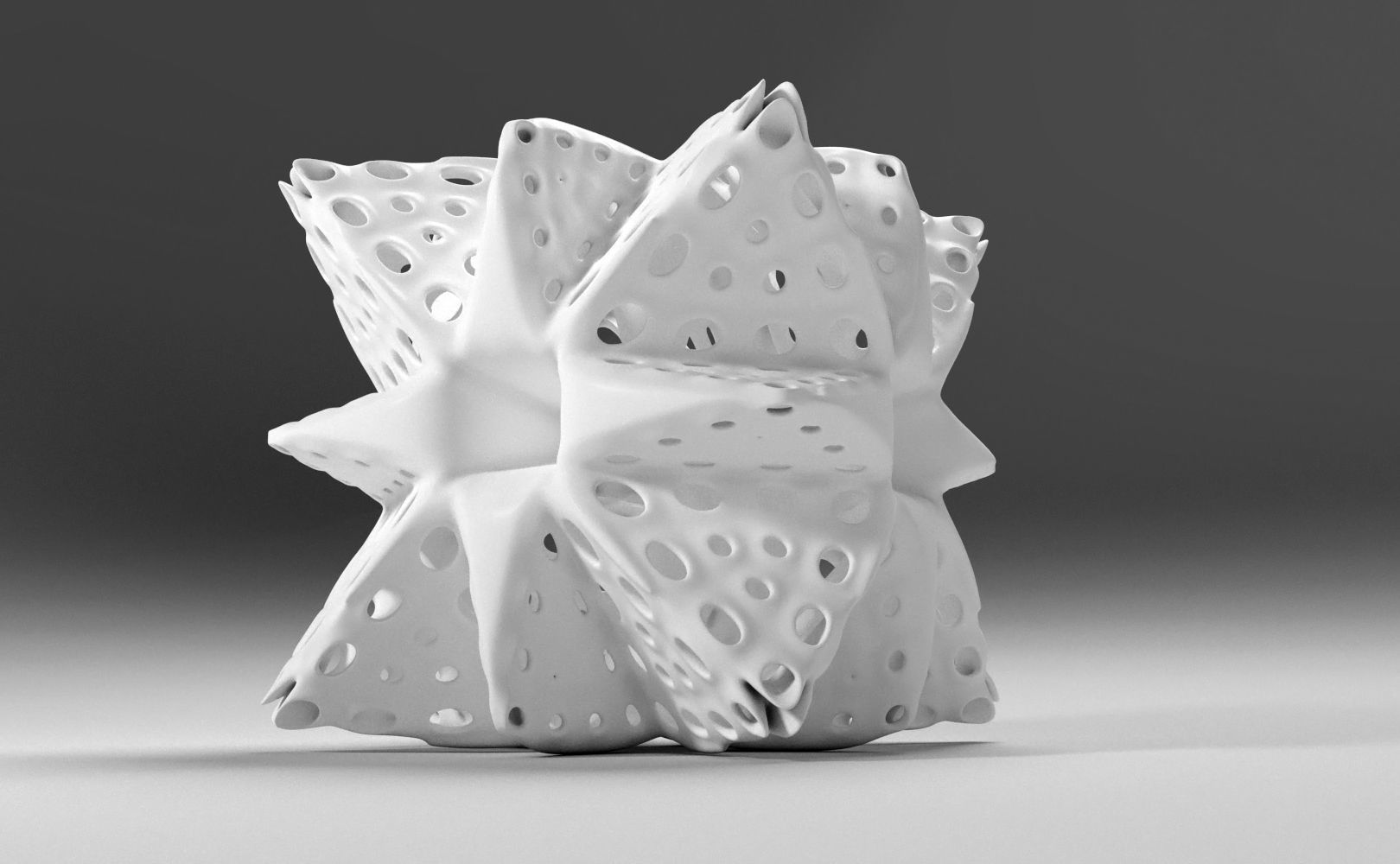 Alien Pollen set 2 3D print model_5