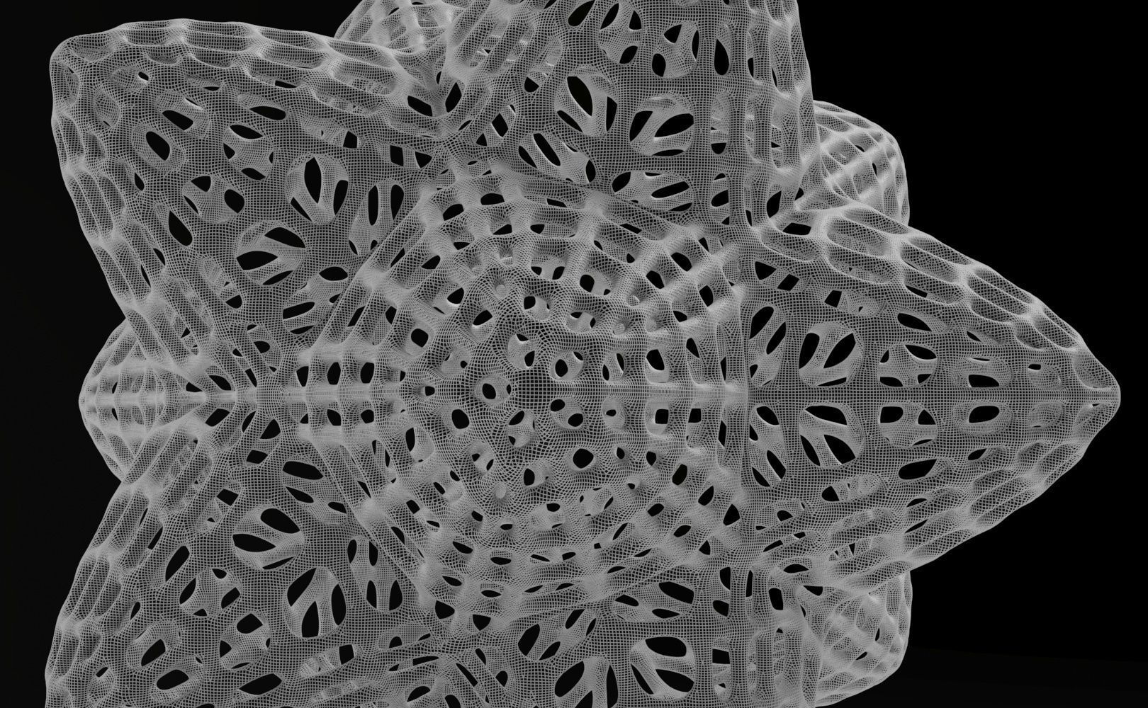 Alien Pollen set 2 3D print model_35