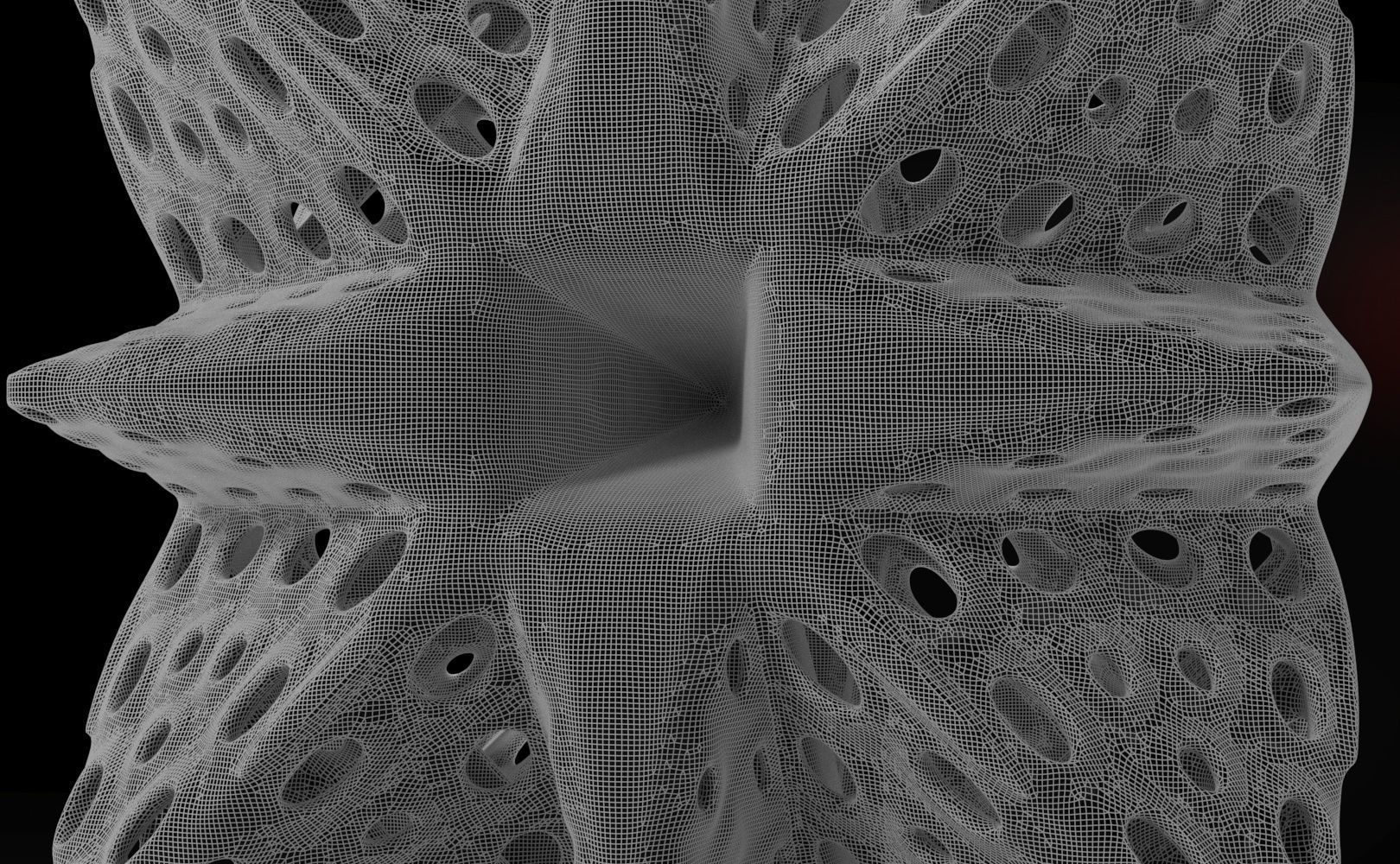 Alien Pollen set 2 3D print model_32