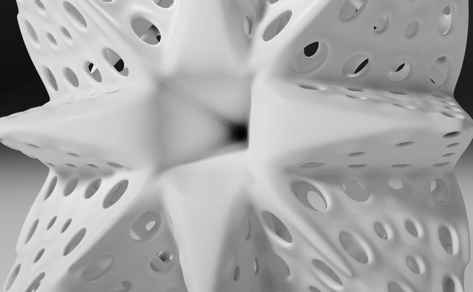 Alien Pollen set 2 3D print model_2