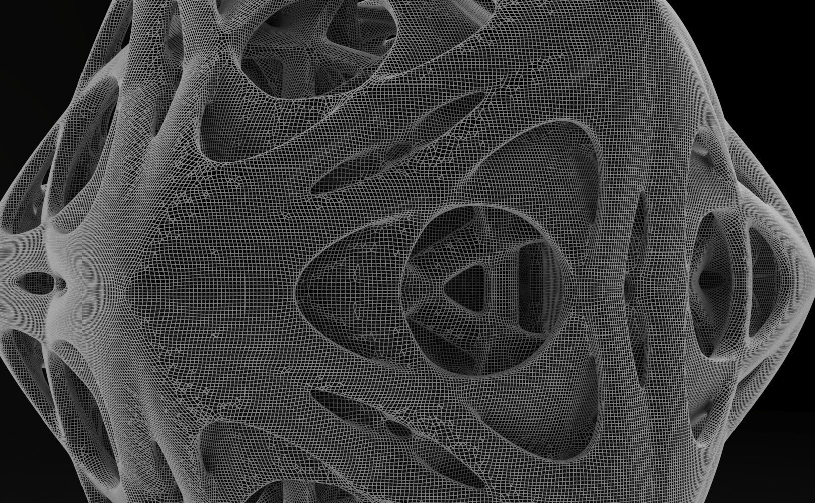 Alien Pollen set 2 3D print model_36