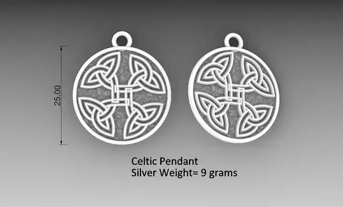 Celtic Pendant Design 