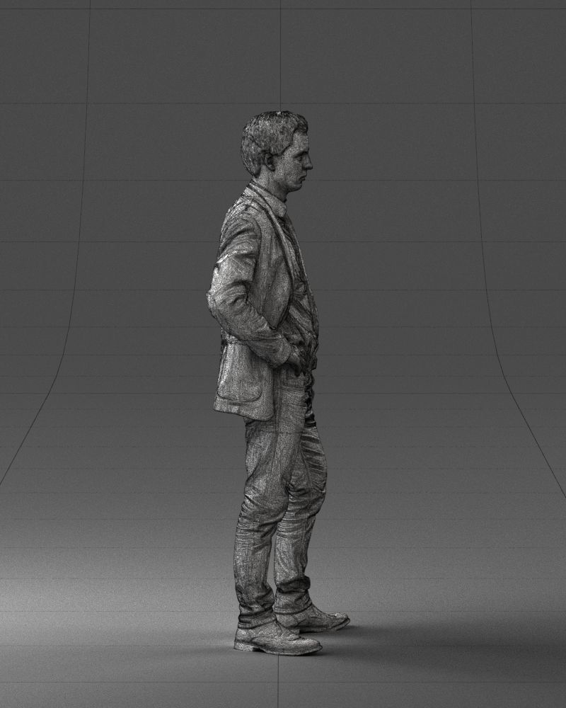 000002 Fashion man 0318 3D model_14