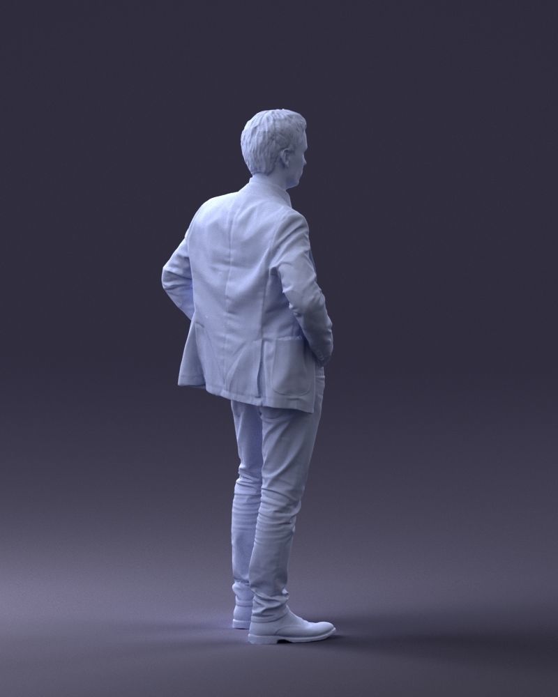 000002 Fashion man 0318 3D model_16