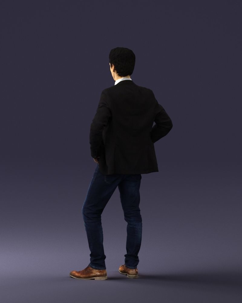 000002 Fashion man 0318 3D model_21