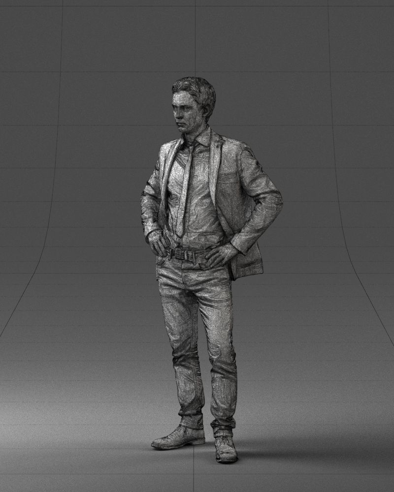 000002 Fashion man 0318 3D model_32