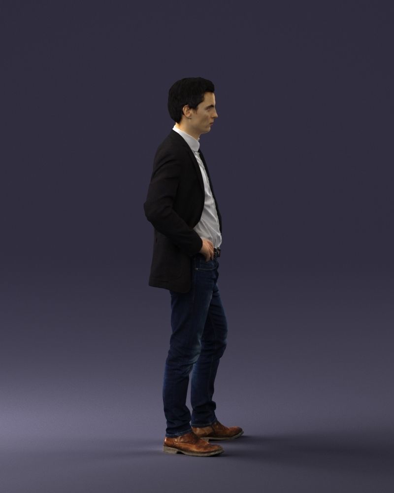 000002 Fashion man 0318 3D model_12