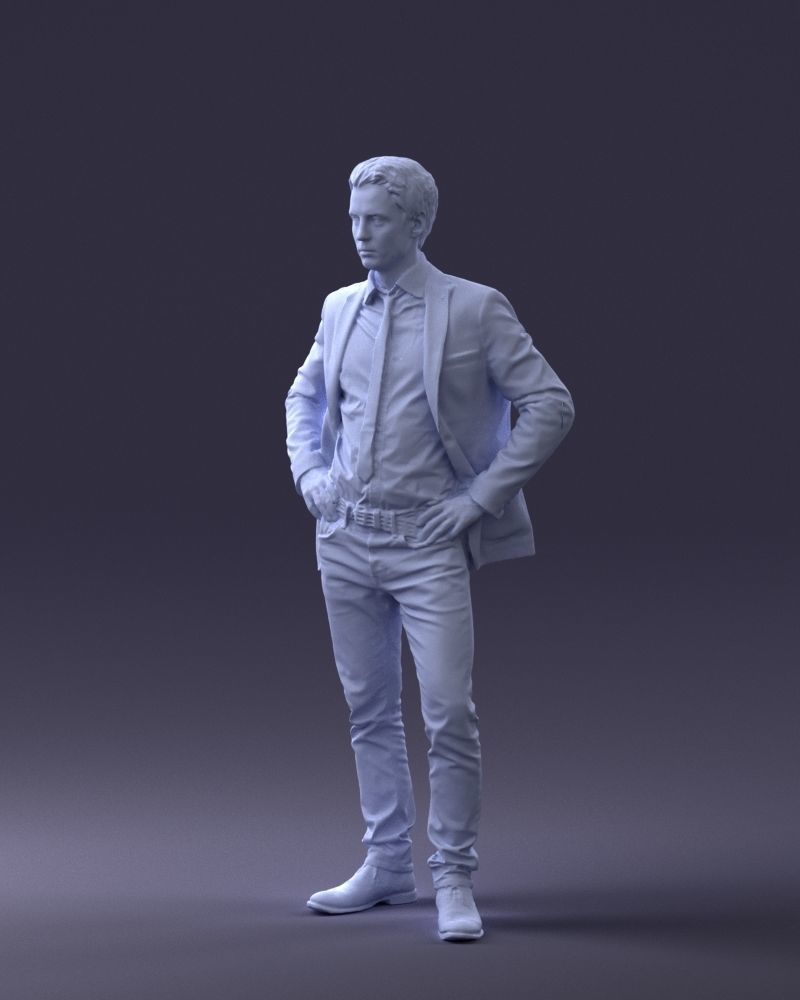000002 Fashion man 0318 3D model_31