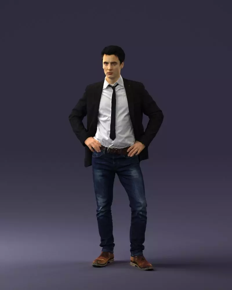 000002 Fashion man 0318 3D model_0