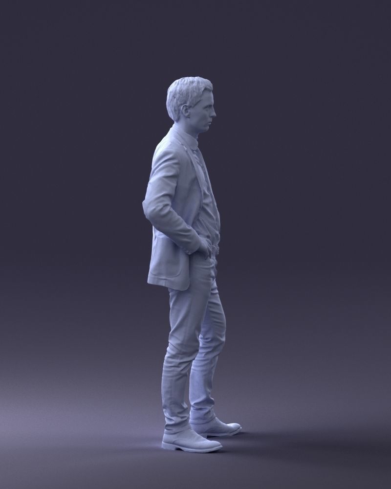 000002 Fashion man 0318 3D model_13