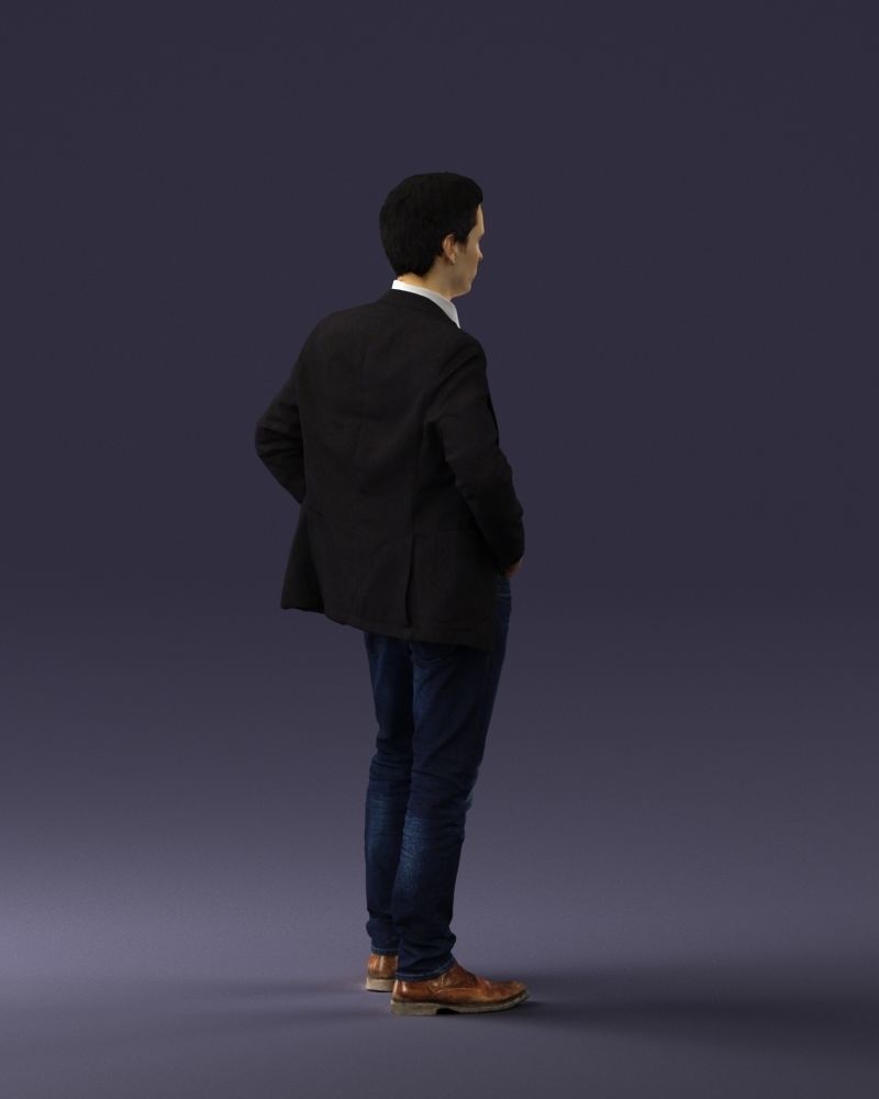 000002 Fashion man 0318 3D model_15