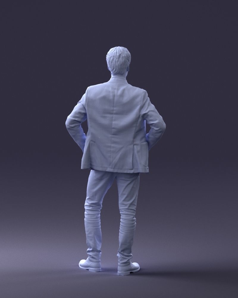 000002 Fashion man 0318 3D model_19