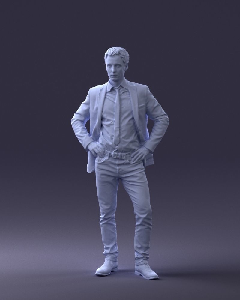 000002 Fashion man 0318 3D model_37