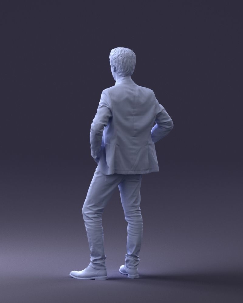 000002 Fashion man 0318 3D model_22