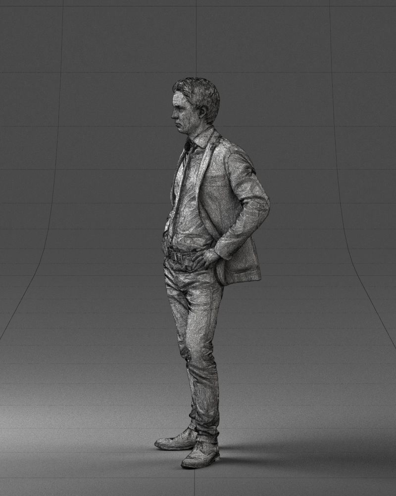 000002 Fashion man 0318 3D model_29