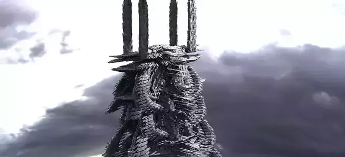 Fusion City Alien Bridge Kitbash 2