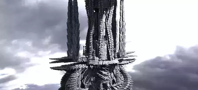 Fusion City Alien Bridge Kit bash 3 