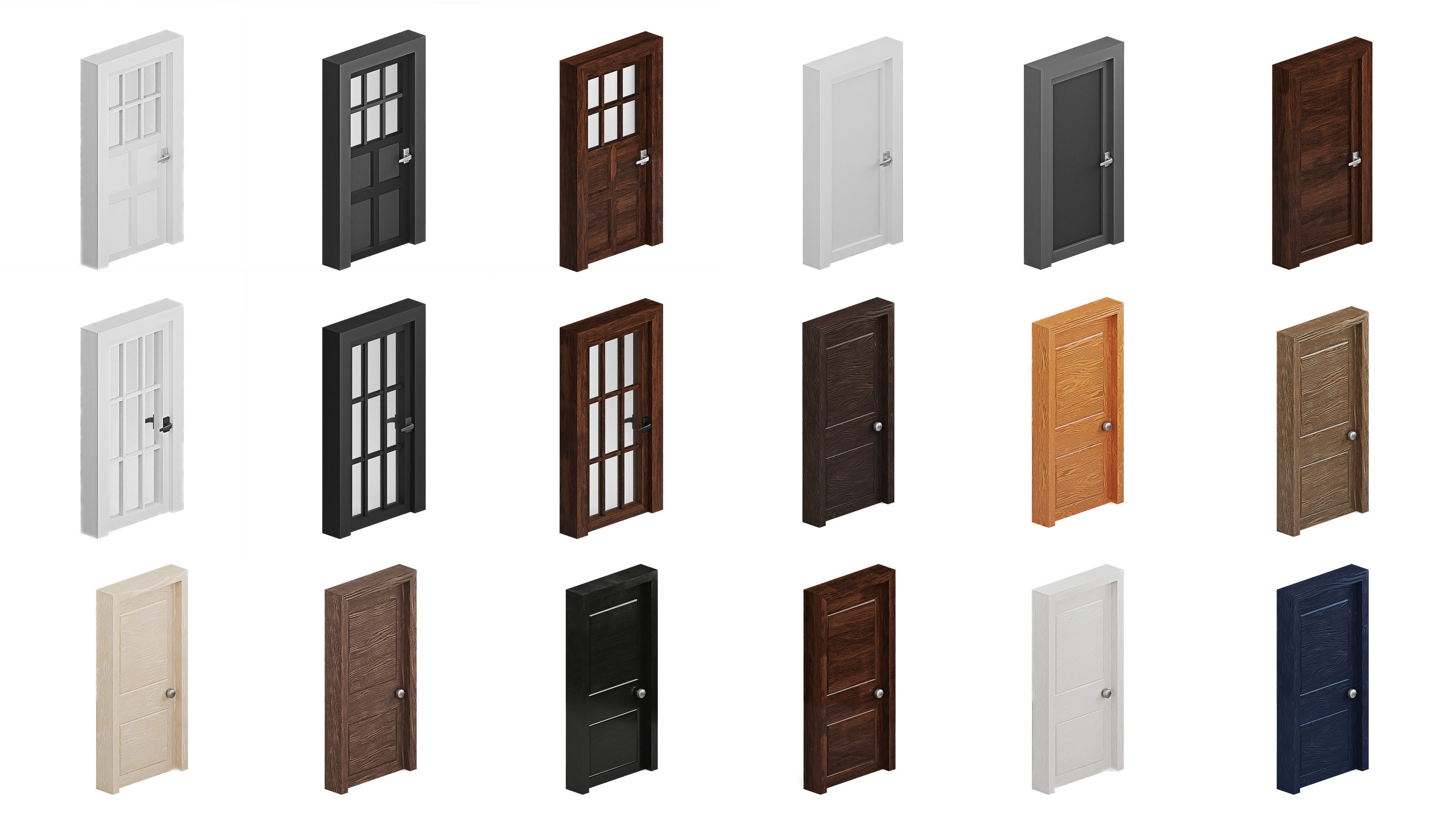 Interior Realistic Low-poly 3D model_70