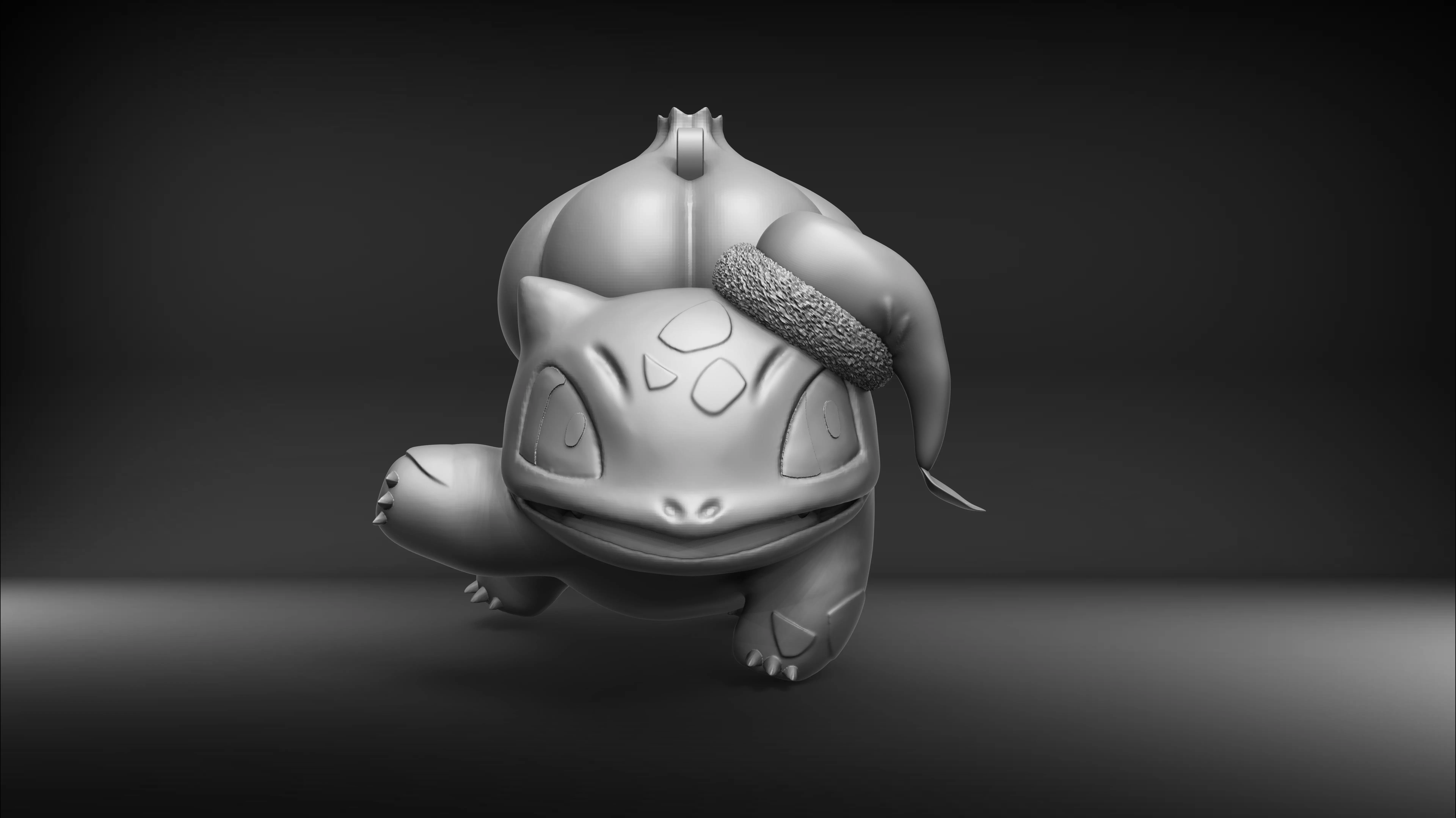 BULBASAUR - POKEMON CHRISTMAS ORNAMENT 3D print model_0