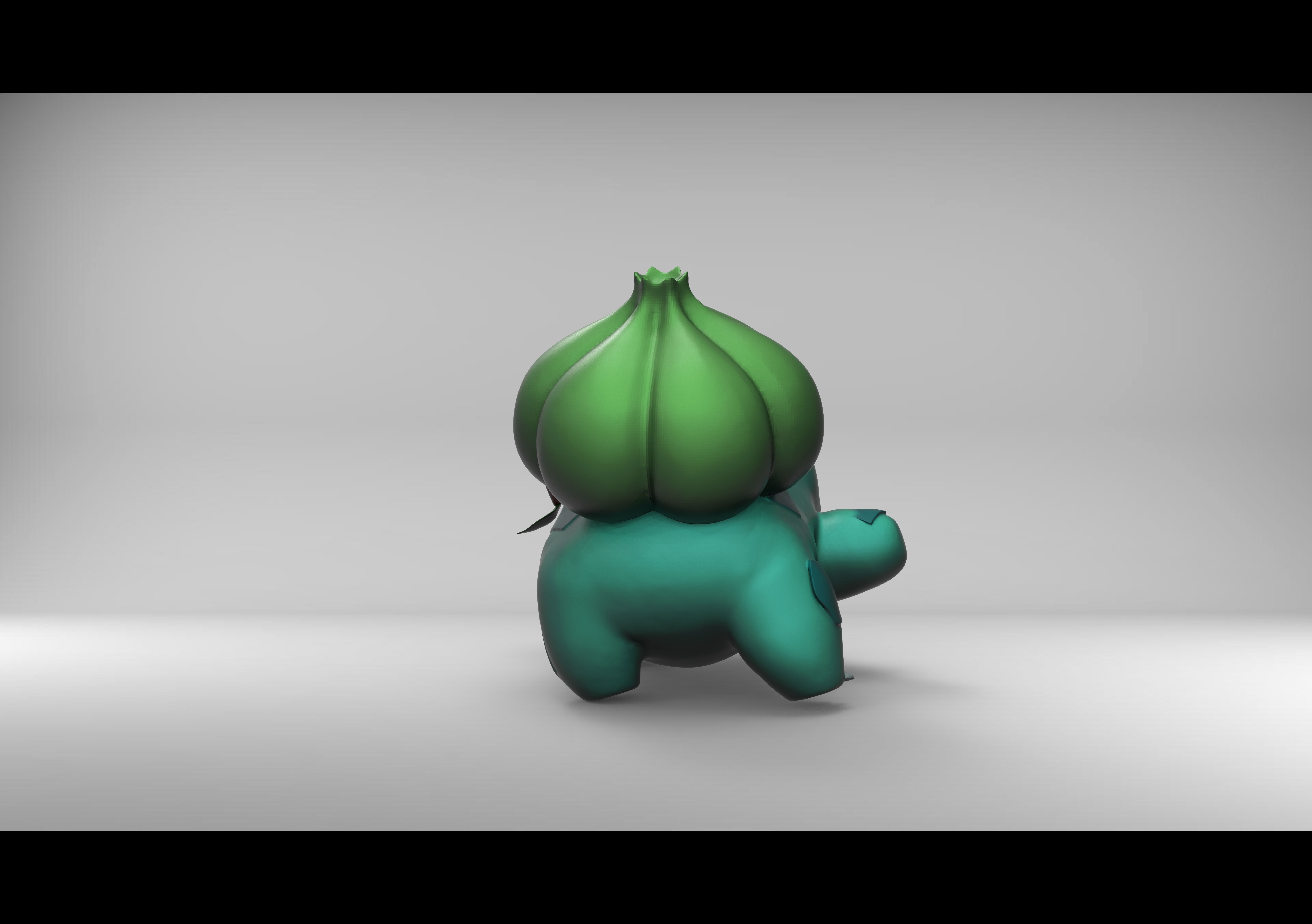 BULBASAUR - POKEMON CHRISTMAS ORNAMENT 3D print model_7