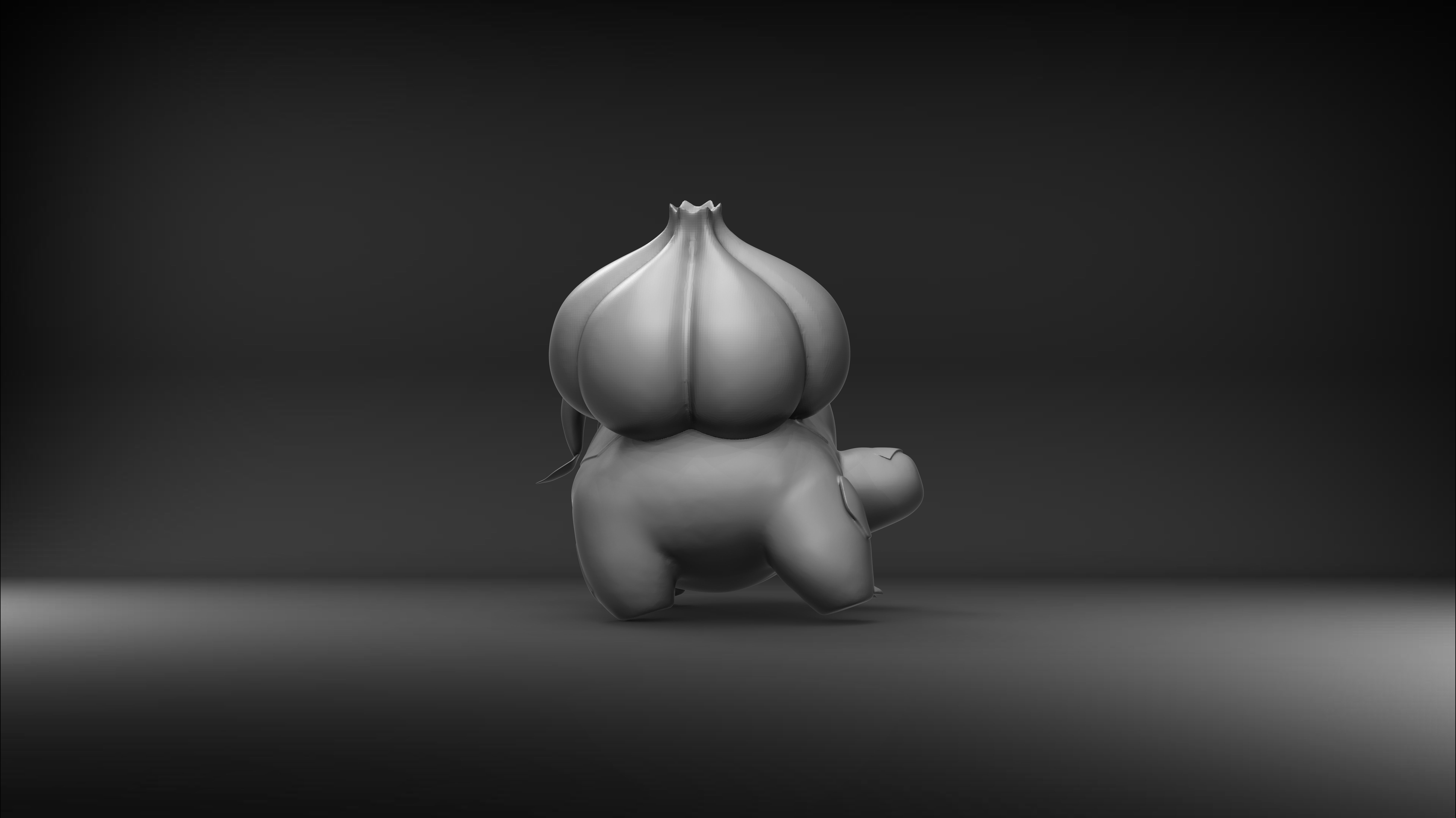 BULBASAUR - POKEMON CHRISTMAS ORNAMENT 3D print model_3