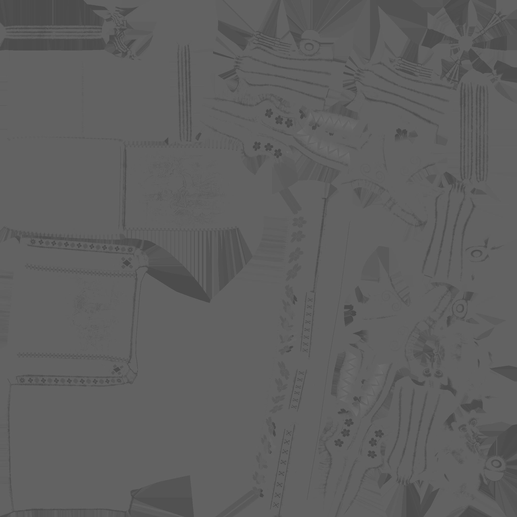 The Throne of Tutankhamun 3D model_13