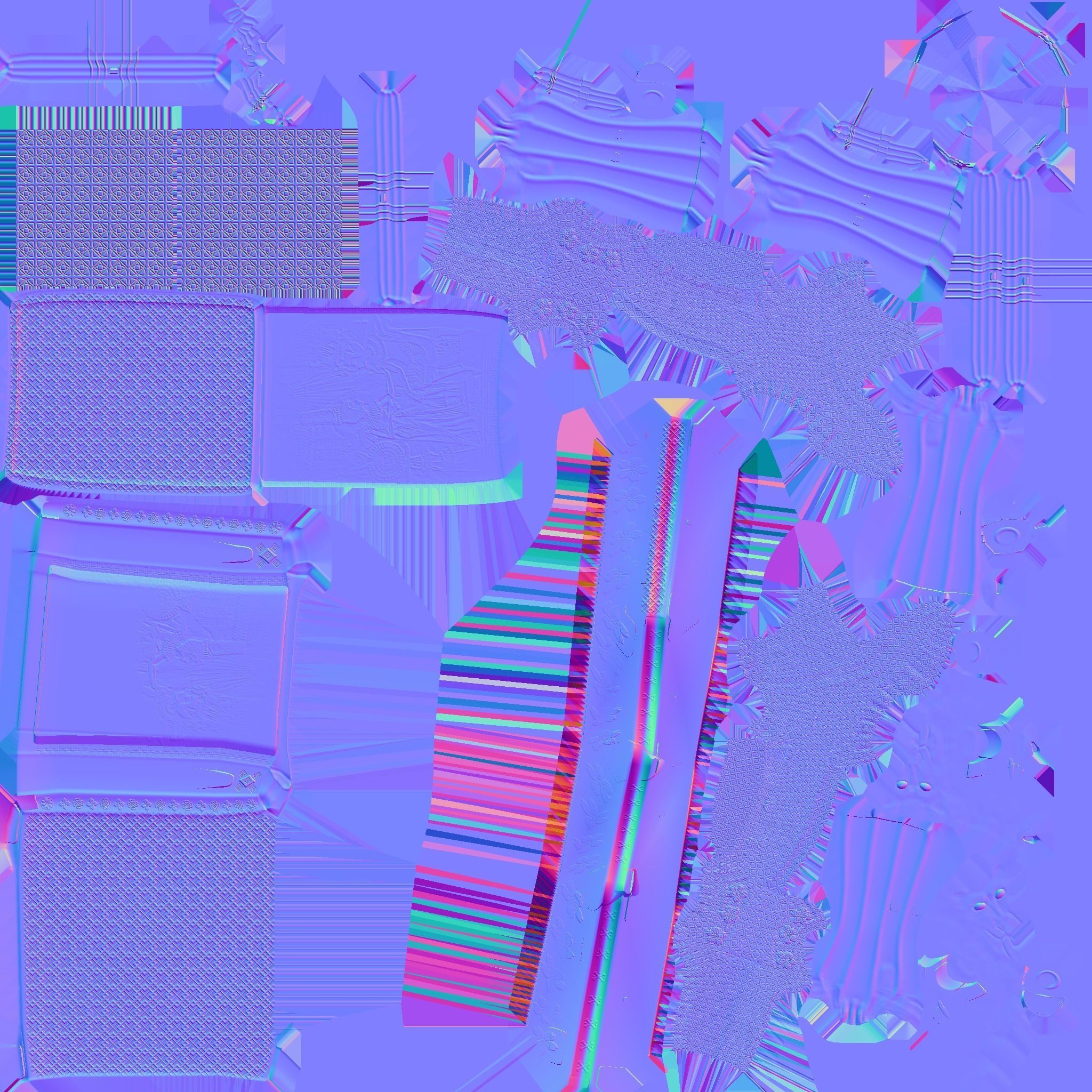 The Throne of Tutankhamun 3D model_12