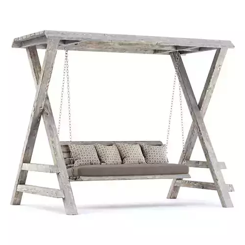 Eric Wooden Double-Seater Garden swing by Bpoint Design 