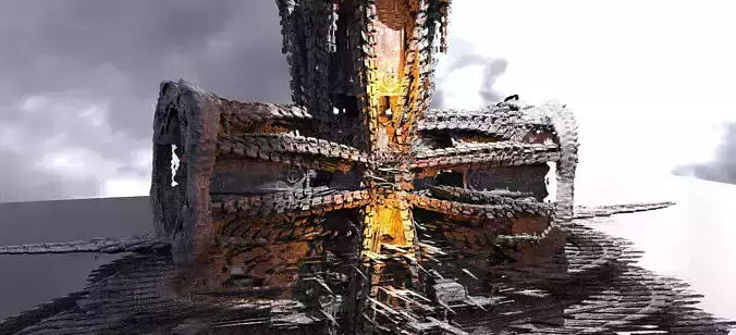 Fusion Core Towers 3 3D model