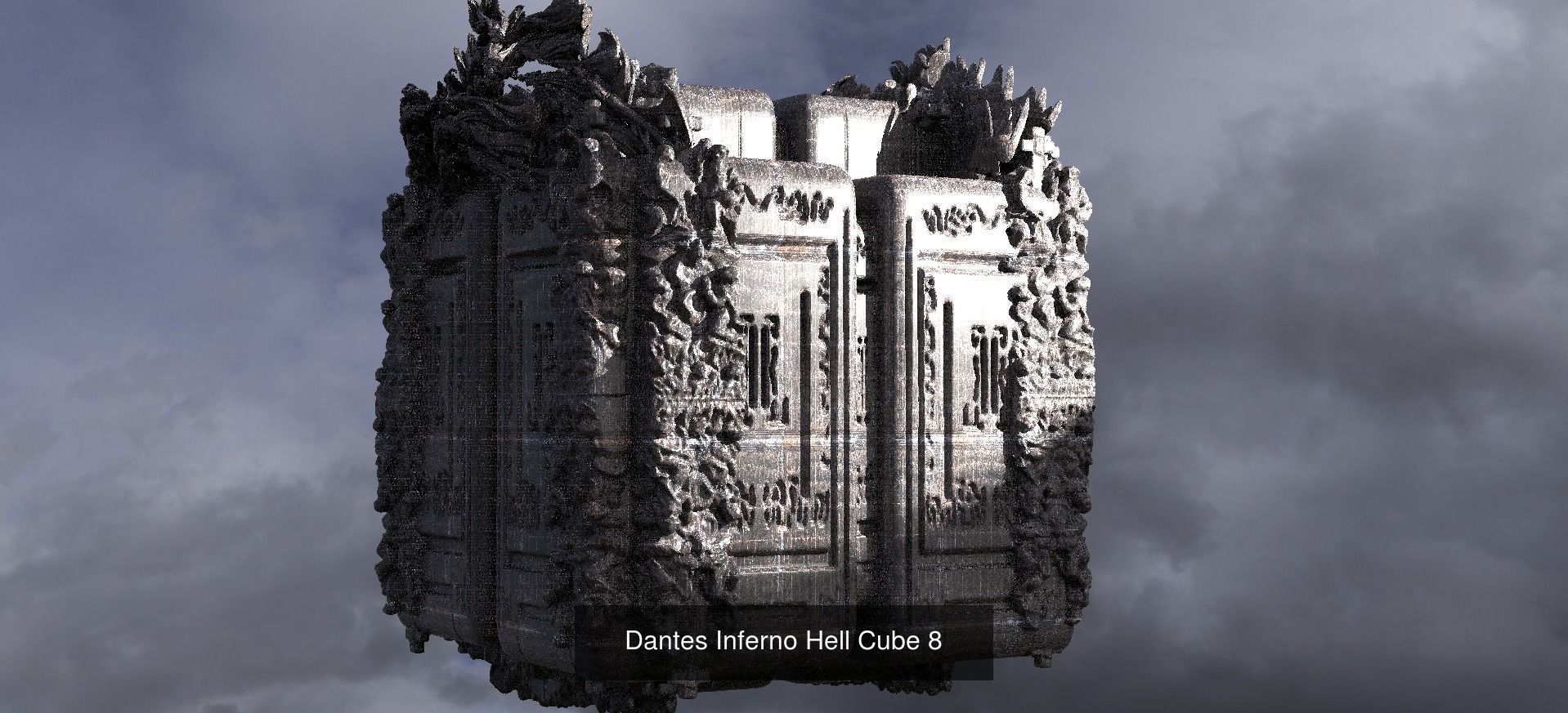 Hellraiser Cube City  3D Model Collection_8