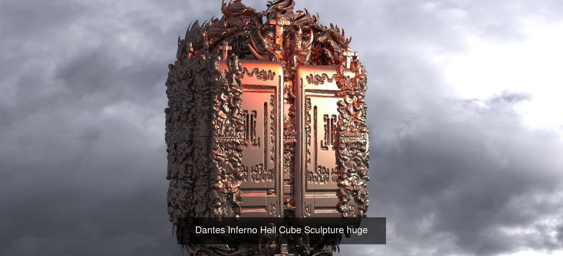 Hellraiser Cube City  3D Model Collection_12