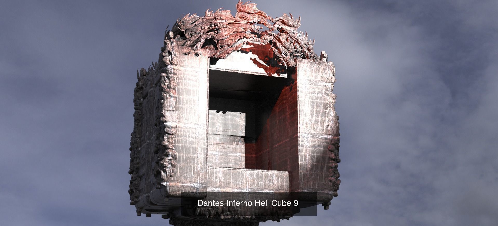 Hellraiser Cube City  3D Model Collection_9