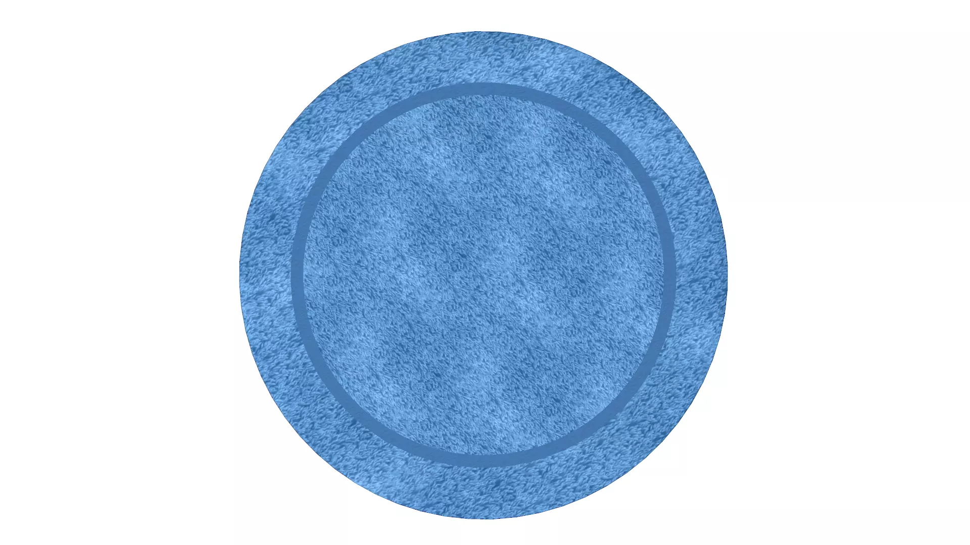 Round Carpet Free low-poly 3D model