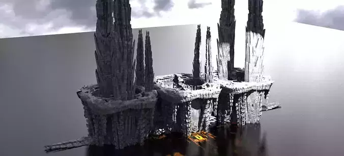 Energy Spiral Fusion Core Towers Kit bash 7 