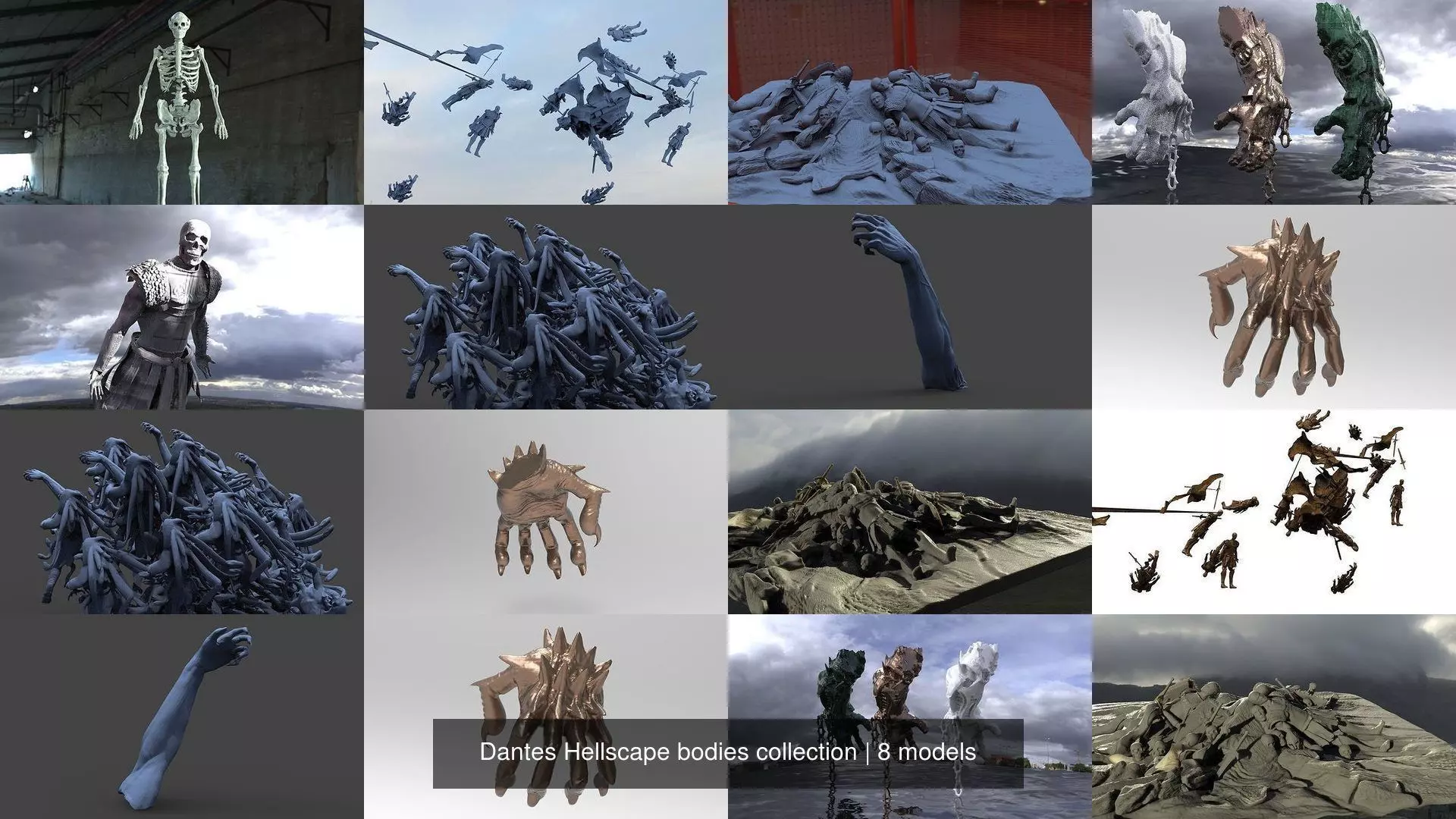 Dantes Hellscape bodies collection _0