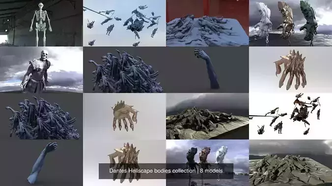 Dantes Hellscape bodies collection 