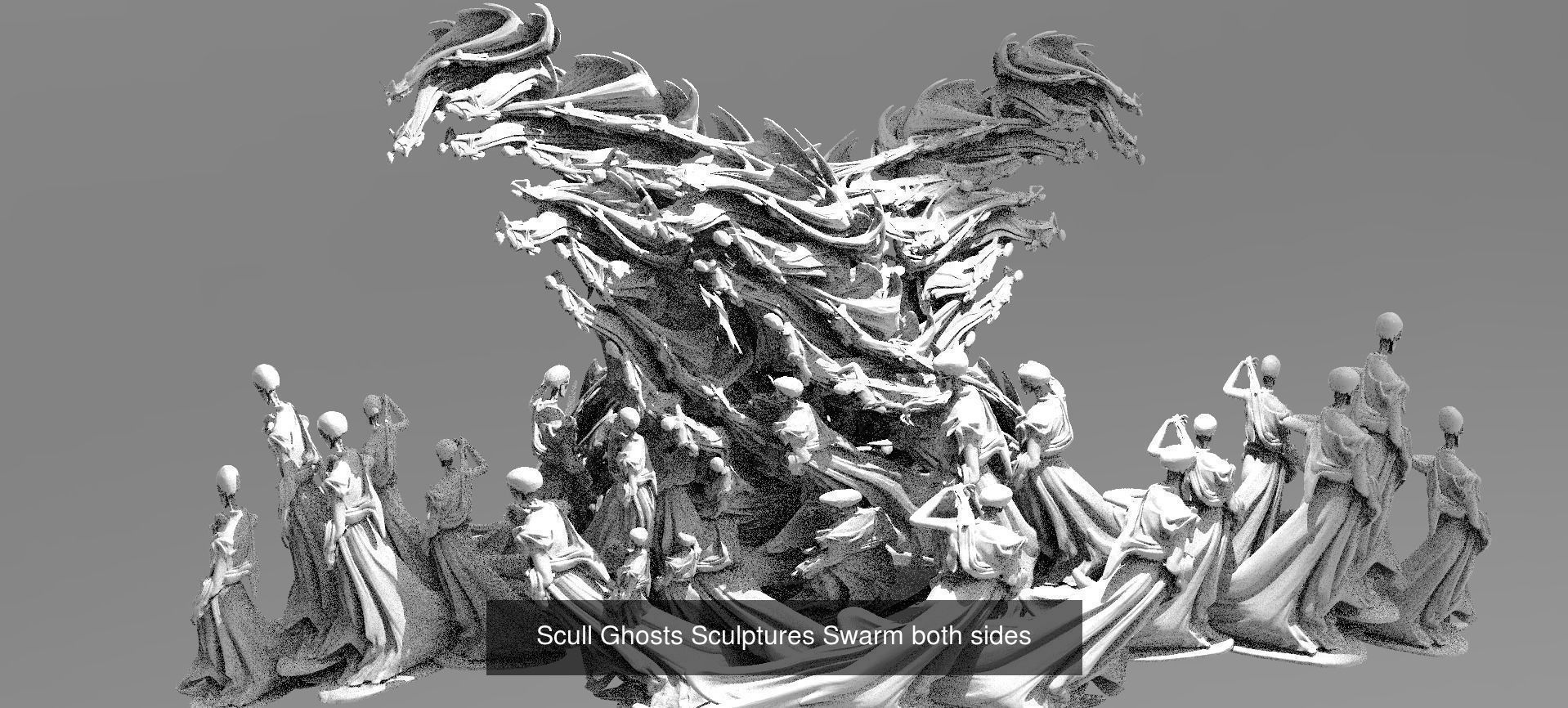 Ghosts sculpture collection  _11