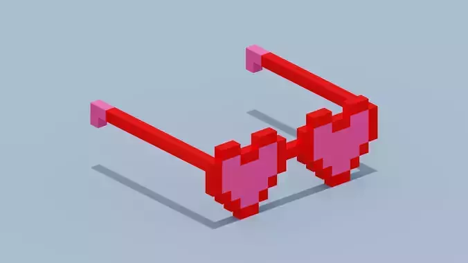 Voxel Love Sunglasses