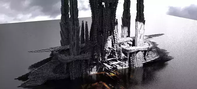 Fusion Core Towers Kitbash Extended 