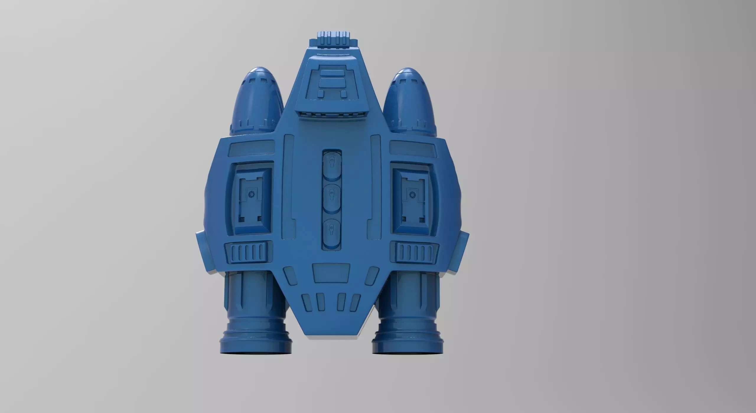 Star Wars Mandalorian Jetpack Crusader Neo Crusader Era 3D print model
