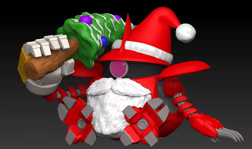 Santa Kapool 3D print model_0
