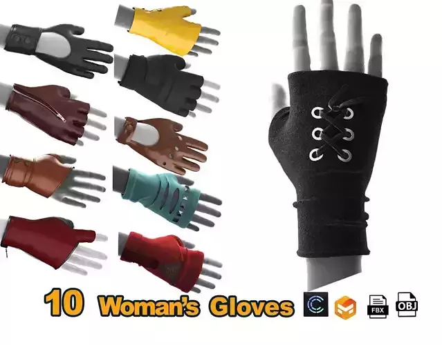 10 gloves pack