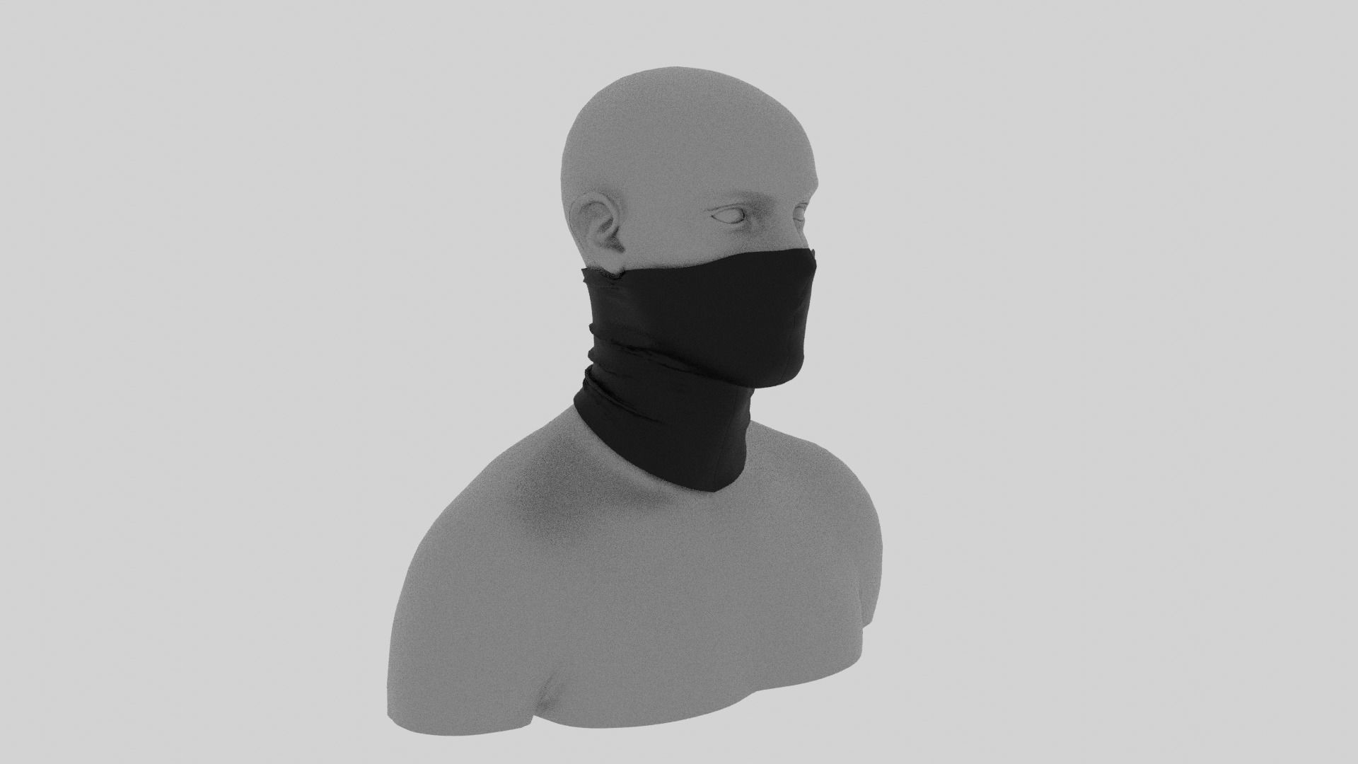 Mask Clo3d Marvelous  Low-poly 3D model_2