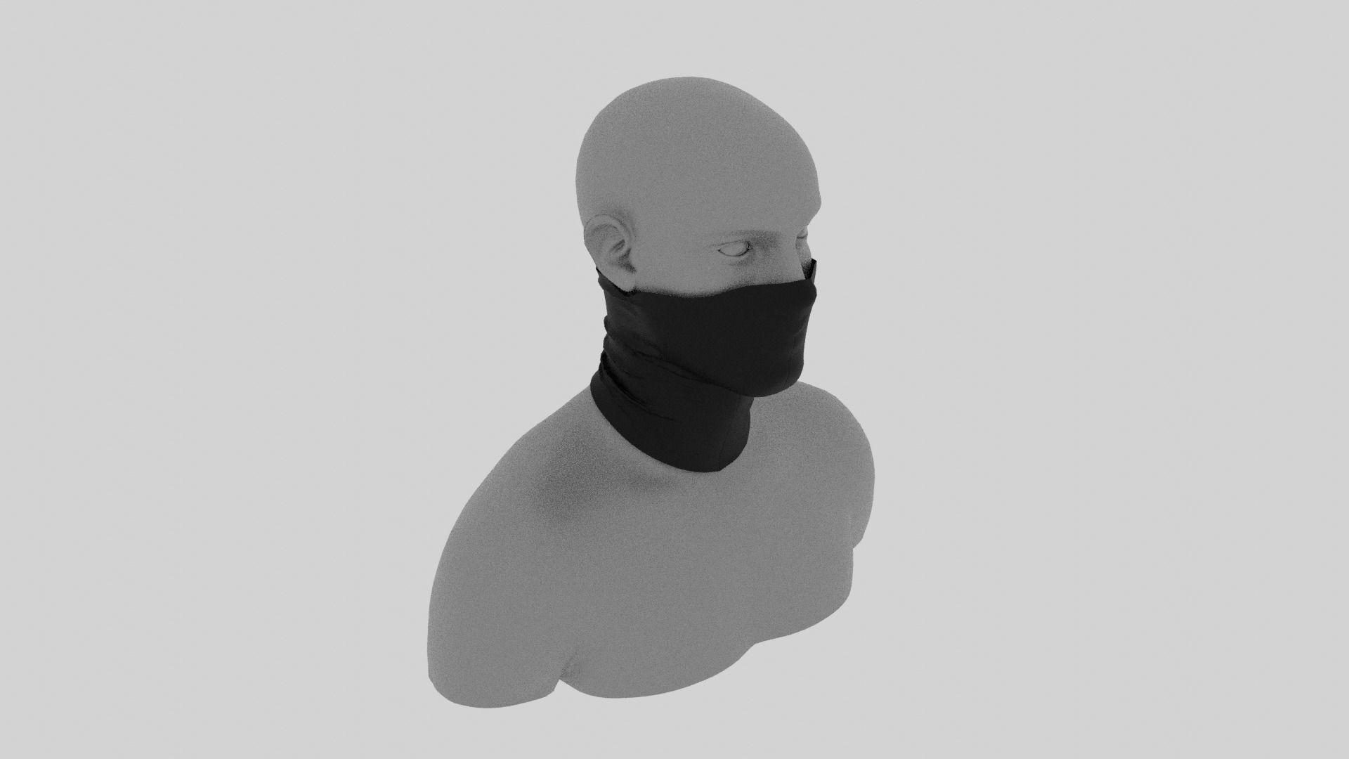Mask Clo3d Marvelous  Low-poly 3D model_5