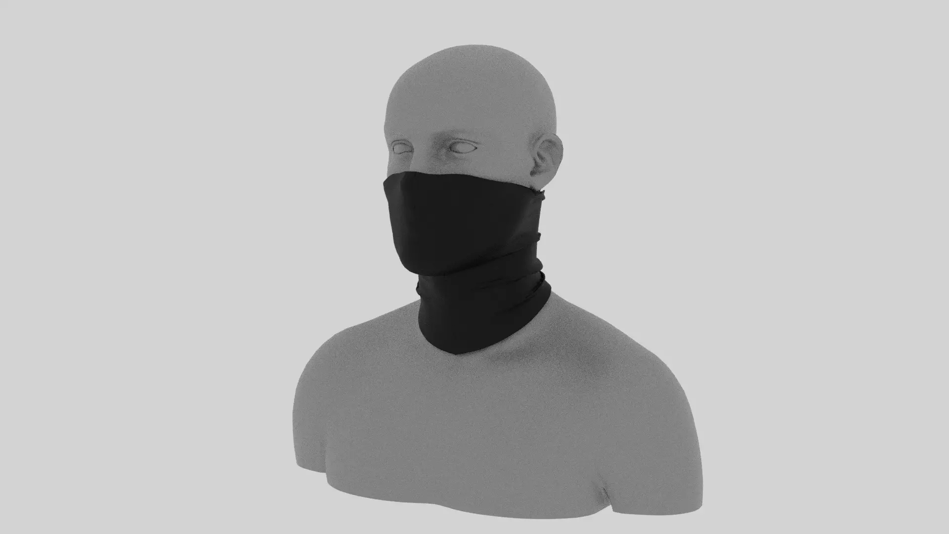 Mask Clo3d Marvelous  Low-poly 3D model_0