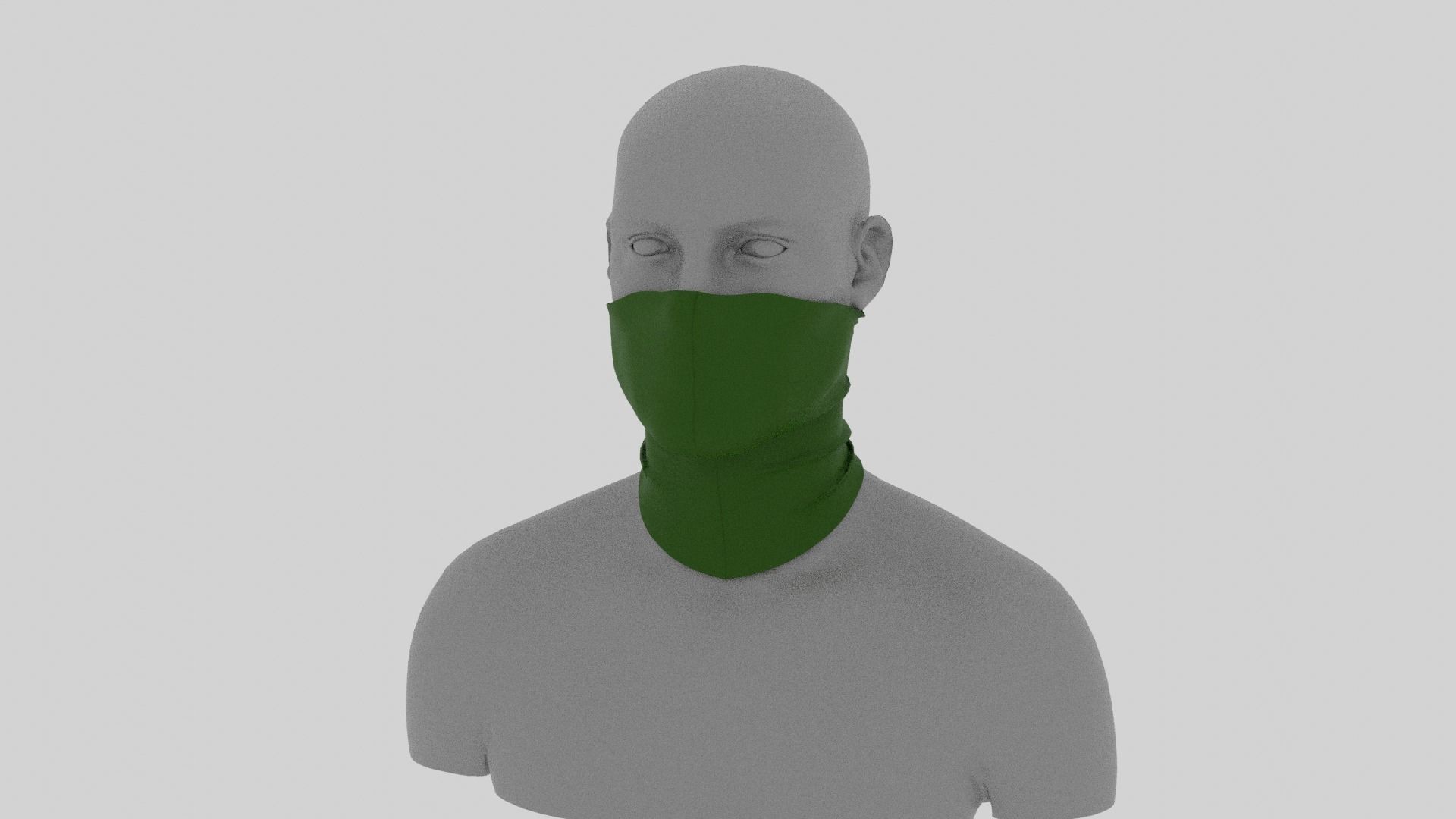 Mask Clo3d Marvelous Low-poly 3D model_6