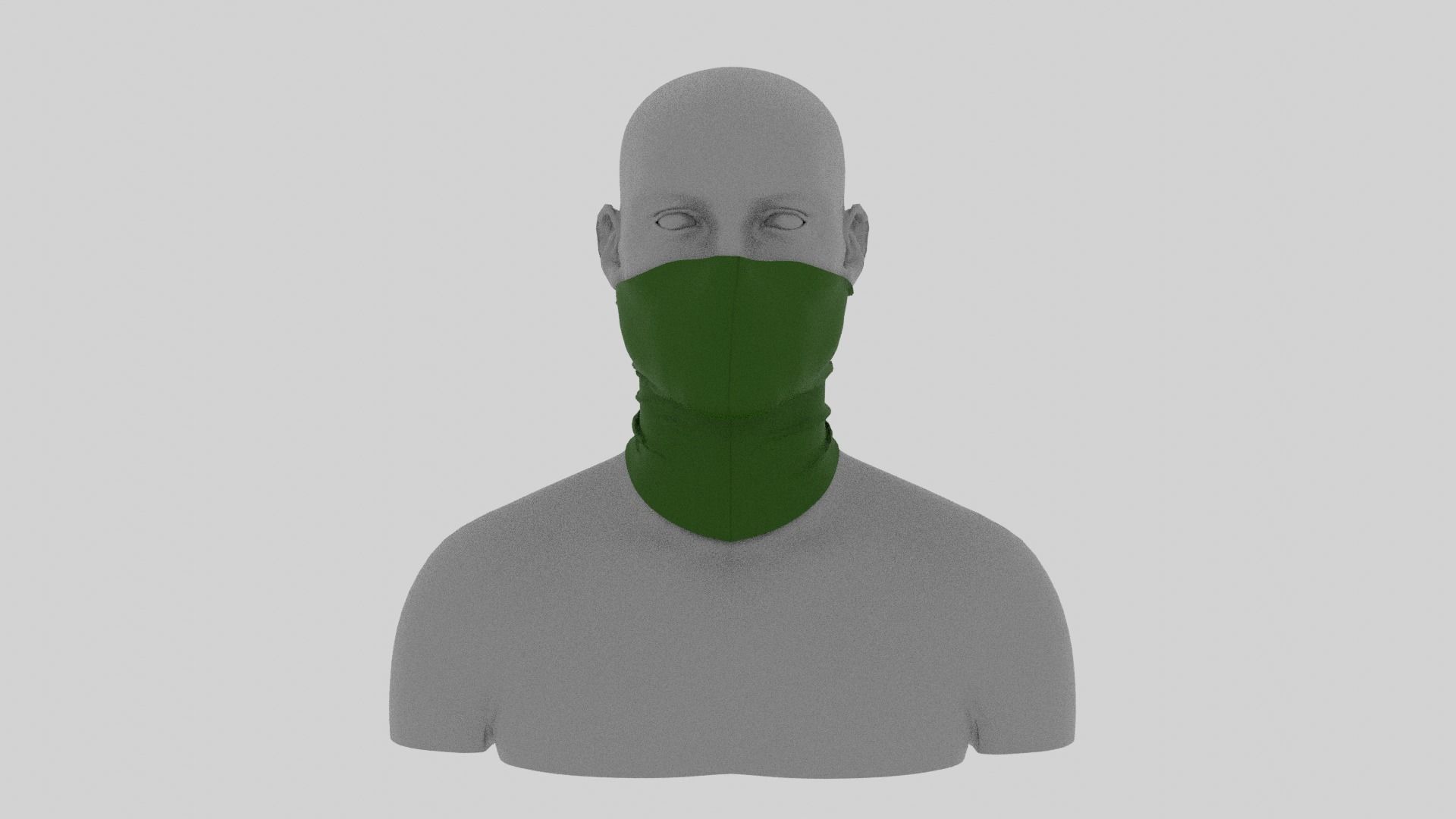 Mask Clo3d Marvelous Low-poly 3D model_1